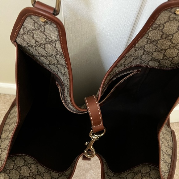Gucci Jackie O GG Monogram Shoulder Hobo Bag - Picture 10 of 12